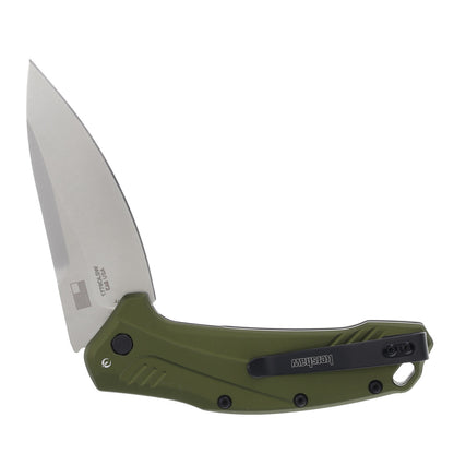 Kershaw 17760LSW- Link CPM-Magnacut Aluminum Handle 3.25" Assisted Open Knife Made in USA Lifetime Warranty