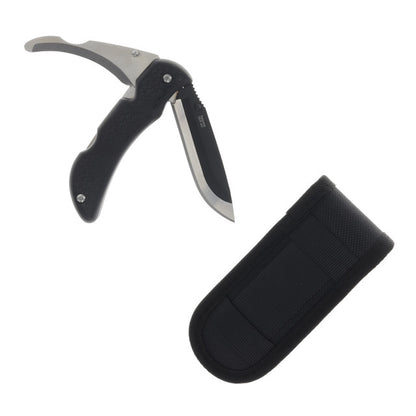 Outdoor Edge Knives RazorPro Black Double Blade Replaceable Blade Hunting Knife RO-10C