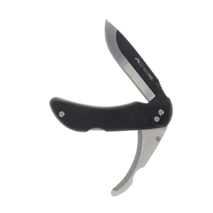 Outdoor Edge Knives RazorPro Black Double Blade Replaceable Blade Hunting Knife RO-10C