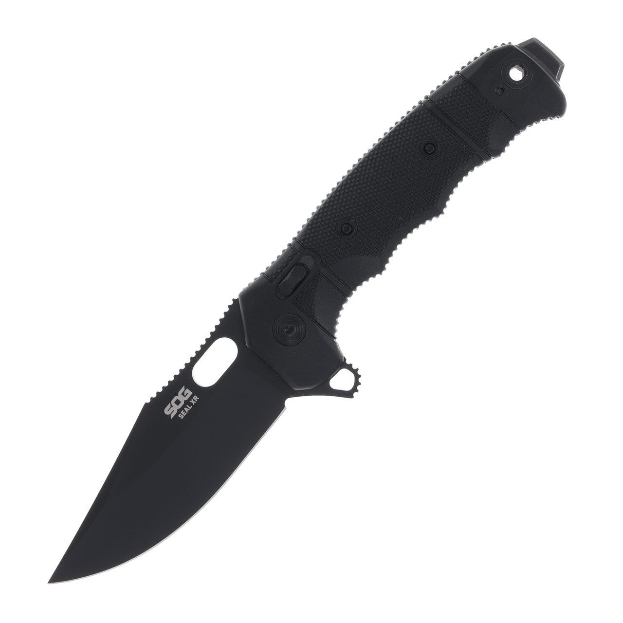 SOG Seal XR 3.9" Folding Knife S35VN Made in USA Clip Point 12-21-02-57