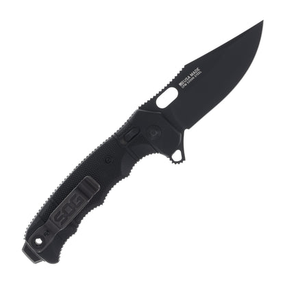 SOG Seal XR 3.9" Folding Knife S35VN Made in USA Clip Point 12-21-02-57