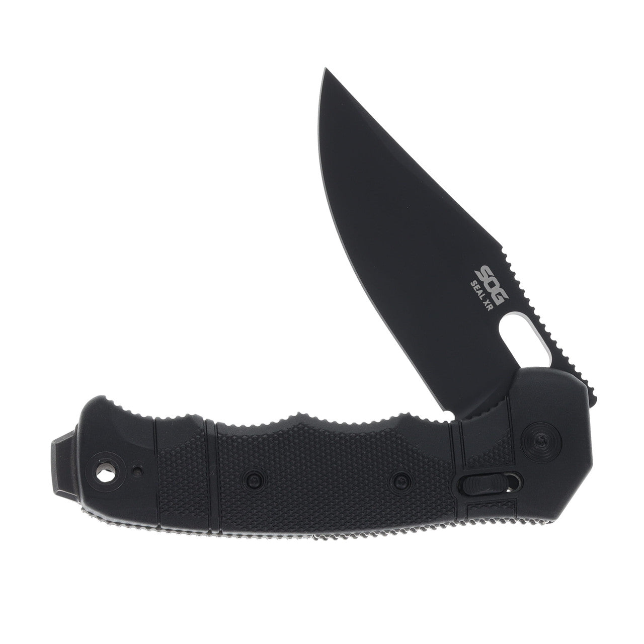 SOG Seal XR 3.9" Folding Knife S35VN Made in USA Clip Point 12-21-02-57