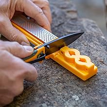 Smith's 3-In-1 Sharpening System Item #CCD4 Diamond Stone & More