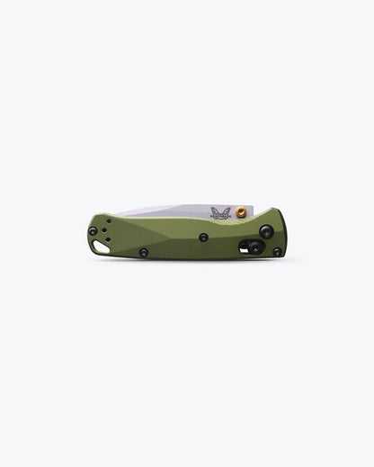 Benchmade 533SL-10 Mini Bugout CPM-S90V Blade Woodland Green 6061-T6 Aluminum Handle Folding Knife