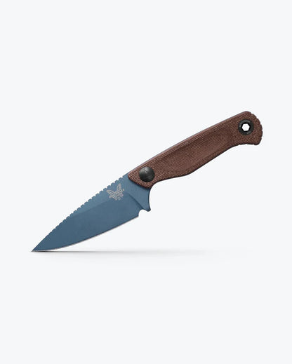 Benchmade 203BT-01 Dacian CPM-MagnaCut 3.54" Blade Brown Canvas Micarta Handle