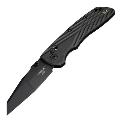 Hogue Deka Folding Knife Black Wharncliffe CPM-MagnaCut USA Made 24366 Lifetime Warranty