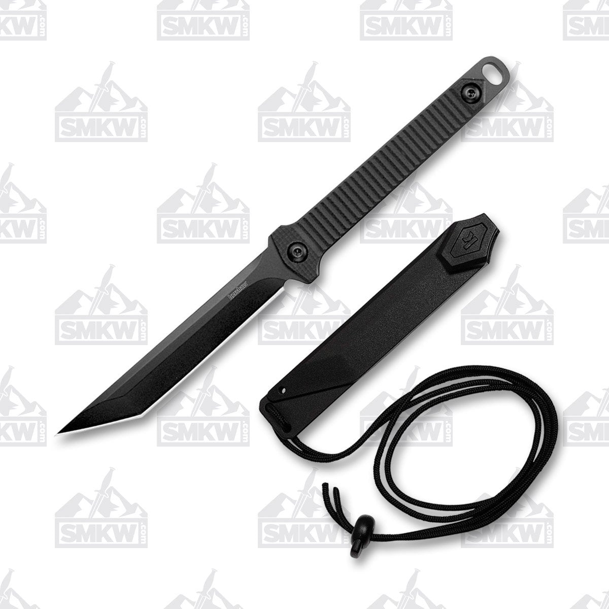 Kershaw 4008X Dune Fixed Blade Knife Full-Tang w/ Sheath & Lanyard