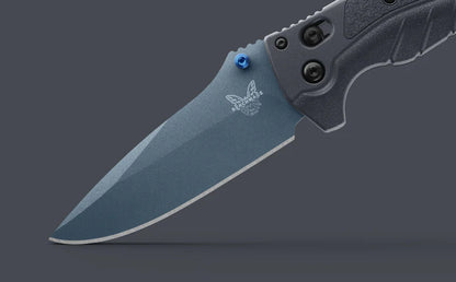 Benchmade 18060BT-01 Adira CPM-MagnaCut Folding Blade Tempest Gray Grivory Handle Water Line