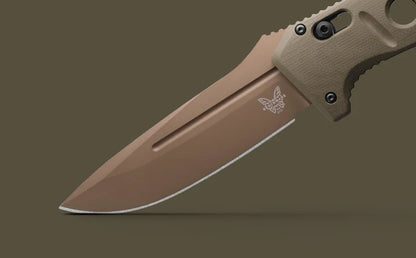 Benchmade 2750FE-2 Auto Adamas CPM-Cru-Wear OD Green G10 Handle Folding Knife