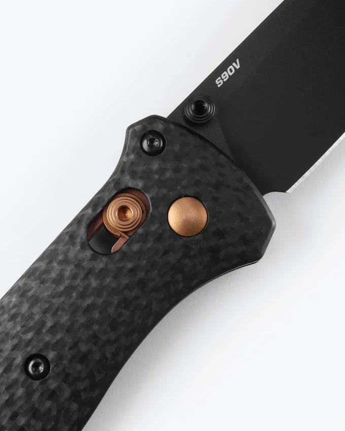 Benchmade 537BK-10 Limited Edition Bailout CPM-S90V Blade Carbon Fiber Handle Folding Knife