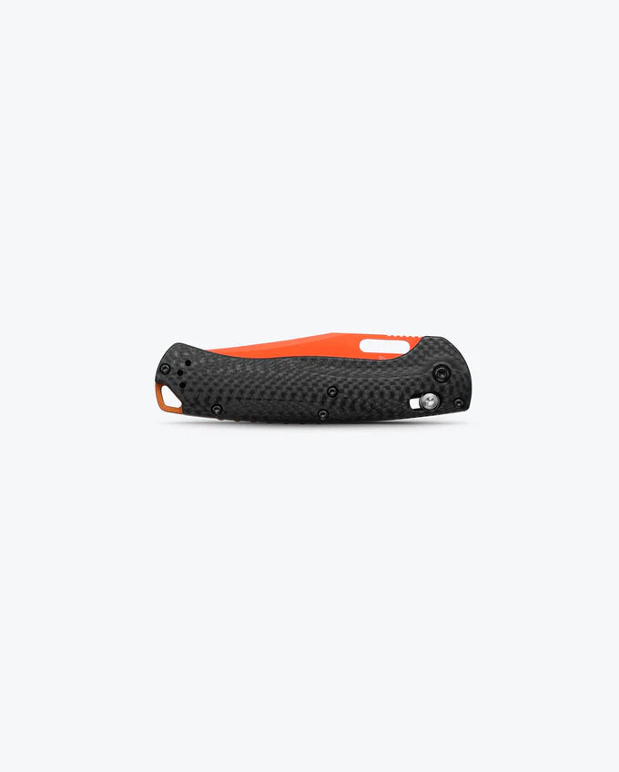 Benchmade 15535OR-01 Taggedout Orange CPM-Magnacut Blade Carbon Fiber Handle Hunting Folder