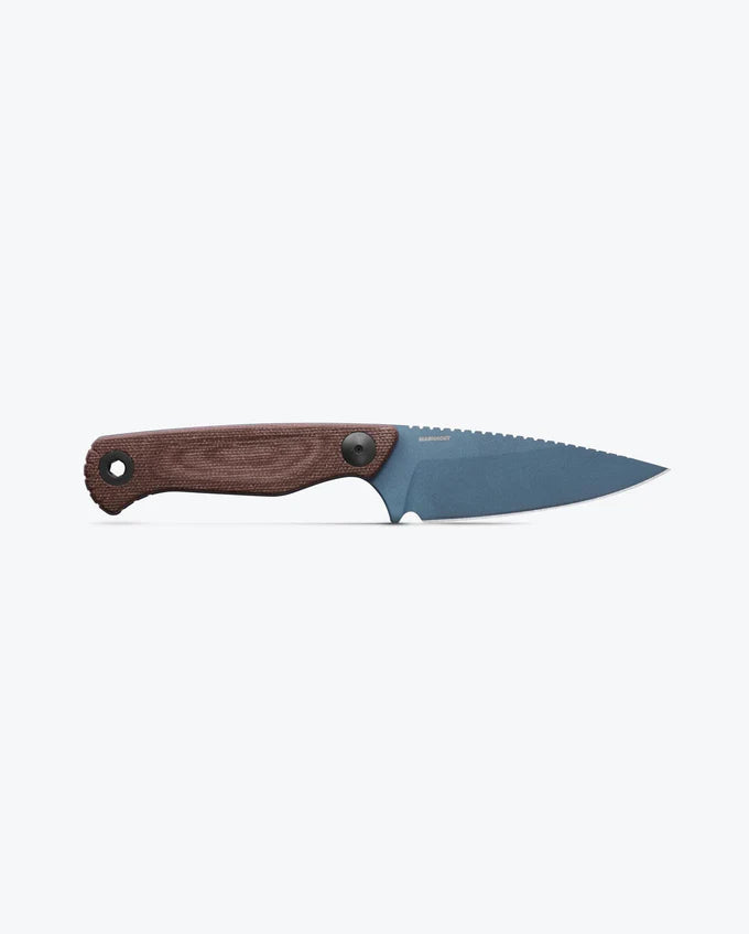 Benchmade 203BT-01 Dacian CPM-MagnaCut 3.54" Blade Brown Canvas Micarta Handle