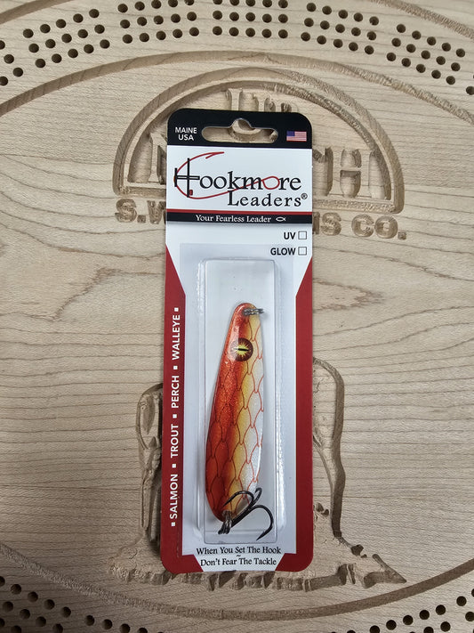 Hookmore Leaders Battle Axe TS2-BAX-06 Casting & Trollling Spoon Size 6 Hook Made in Maine USA