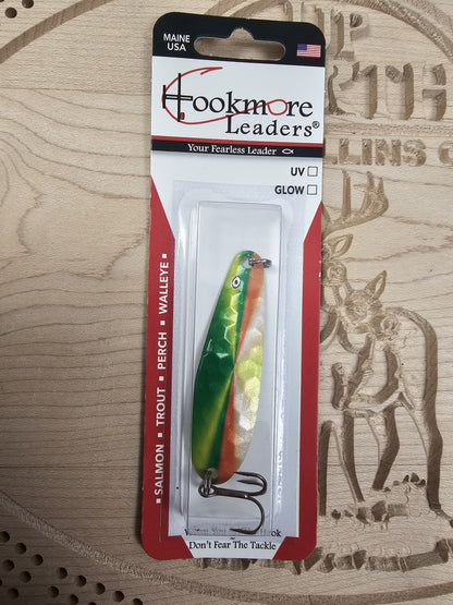 Hookmore Leaders Sublime TS2-SBL-06 Casting & Trollling Spoon Size 6 Hook Made in Maine USA