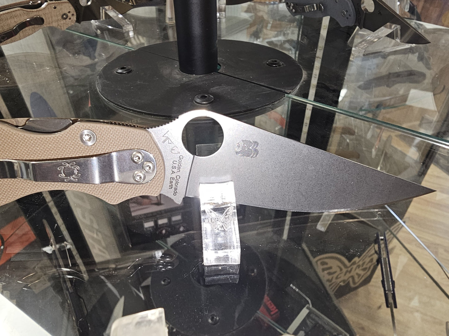 Spyderco Military 2 CPM 15V BBB Brown G10 Folding Knife C36GPBN15V2 USA Made Lifetime Warranty