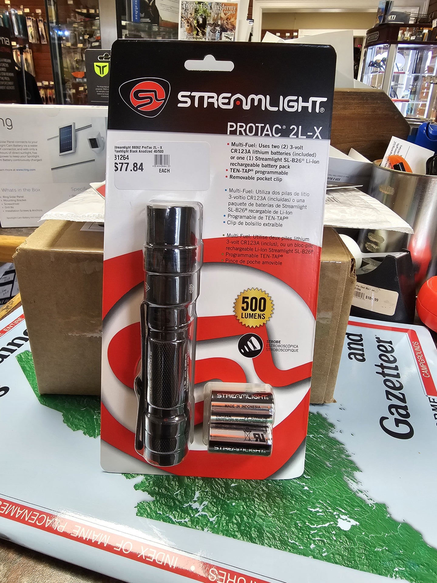 Streamlight 88062 ProTac 2L-X 500 lumen Professional Tactical Flashlight