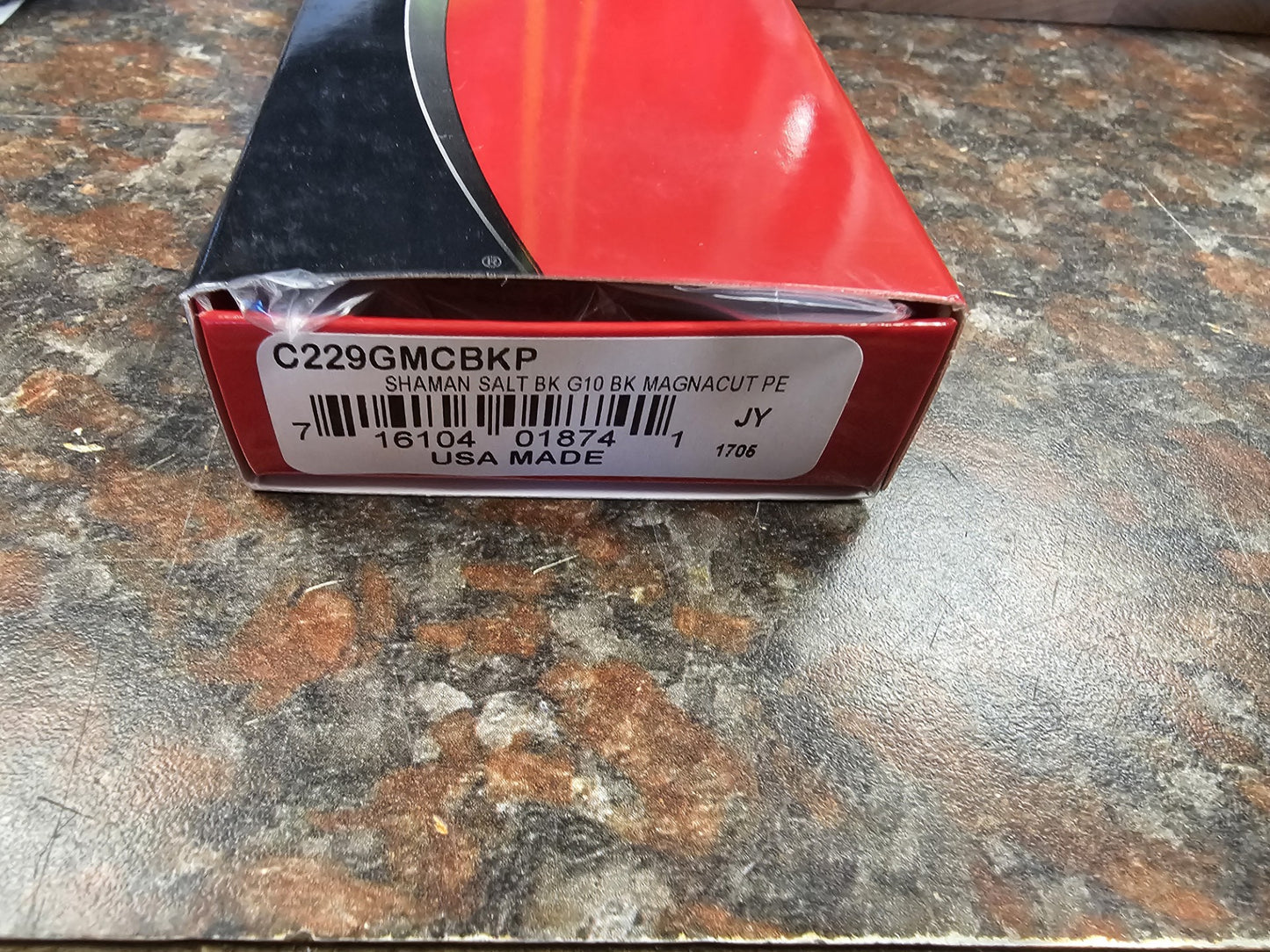 Spyderco Shaman SALT CPM-MagnaCut Blade Black G10 Handle Folding Knife C229GMCBKP Lifetime Warranty