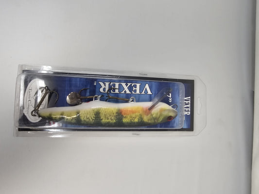 Drifter Tackle Vexer 7" VX-01-L Perch Live Image Muskie Plastic Jerk Bait Lure USA