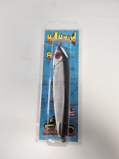 HellHound ERC Hell Hound 8" HH-07-L Live Image Shiner Muskie Plastic Jerk Bait Lure USA